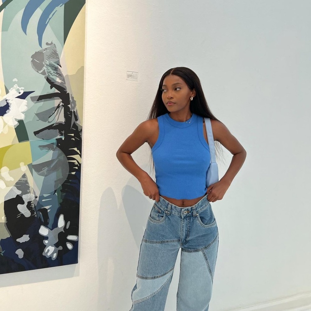 Cloth & Steel Patchwork High Waisted Denim - Picture 8 of 10